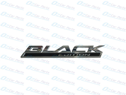 Black Edition Emblem Door Badge For Holden Commodore VF Models From 2013-2017