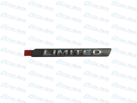 Limited Emblem Badge for Holden Commodore
