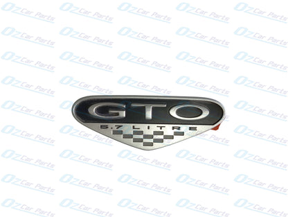 GTO 5.7 Litre Emblem Guard Fender Badge for Holden Commodore VY VZ