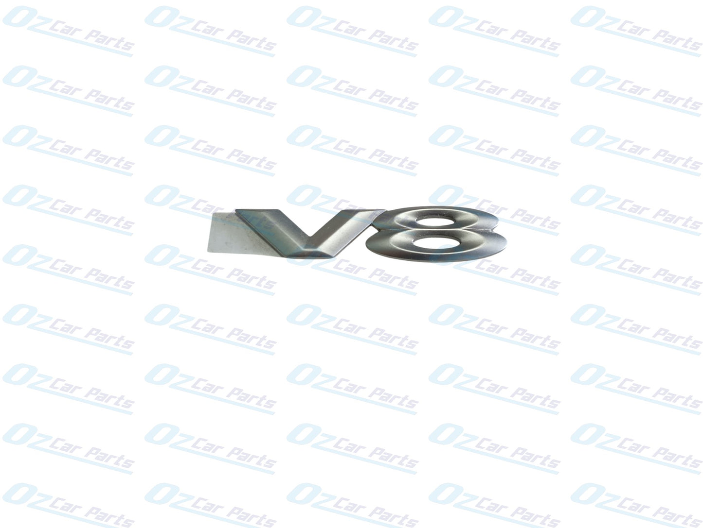 V8 Emblem Badge Satin Chrome Genuine for Holden Commodore