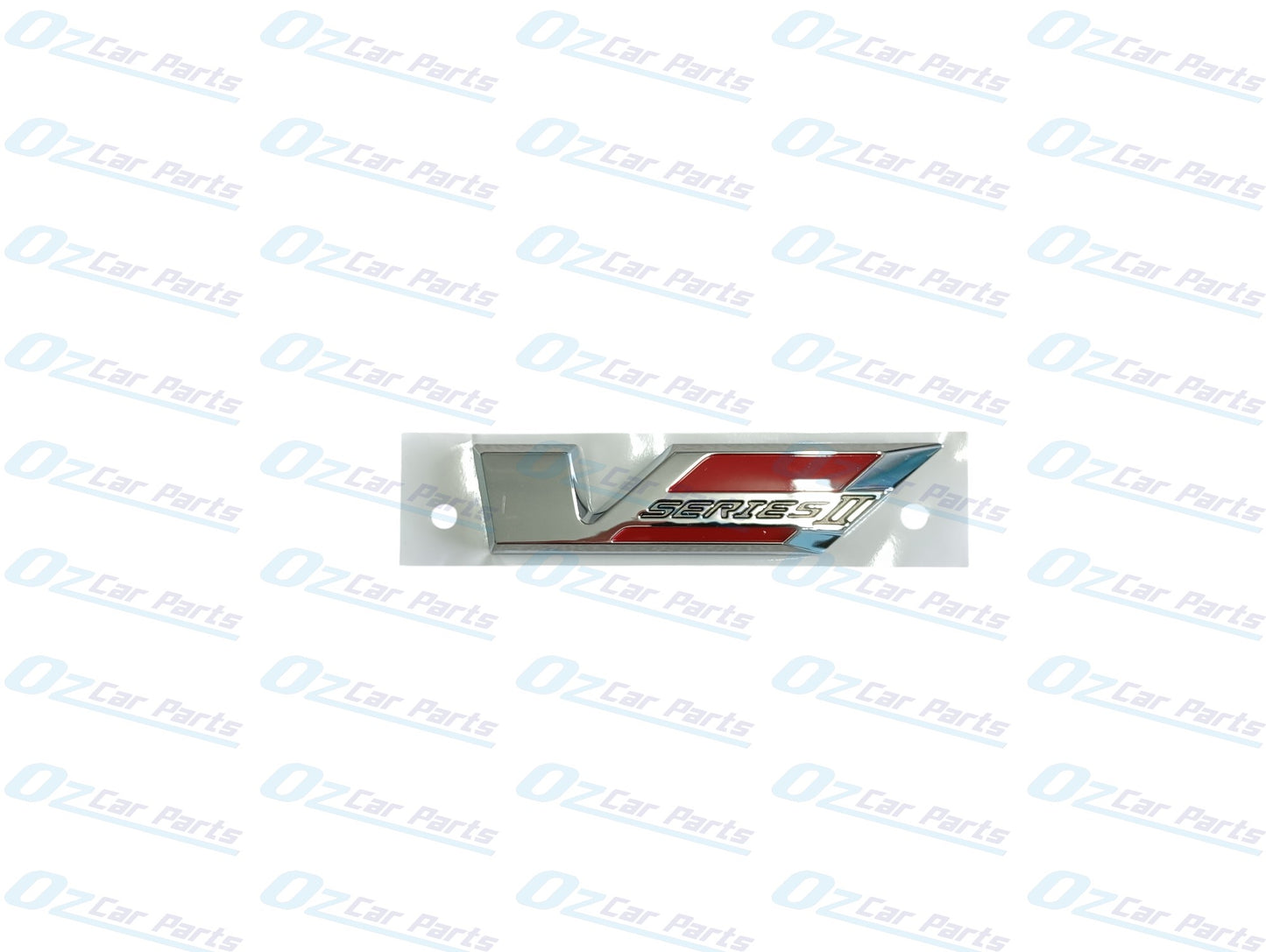 V Series 2 Badge Red Genuine for Holden VF Series 2 SS SSV