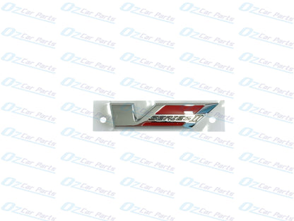 V Series 2 Badge Red Genuine for Holden VF Series 2 SS SSV