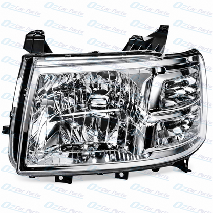 Left Head Light Chrome for Ford Ranger PJ 06-09