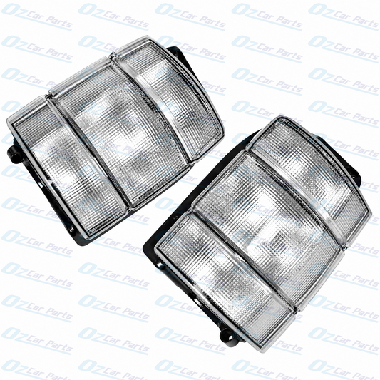 Tail Light Pair Clear for Holden Commodore VN VG VP VR VS Ute Wagon