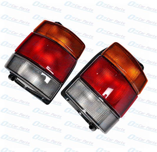 Tail Light Pair Smokey for Holden Commodore VN VG VP VR VS Ute Wagon