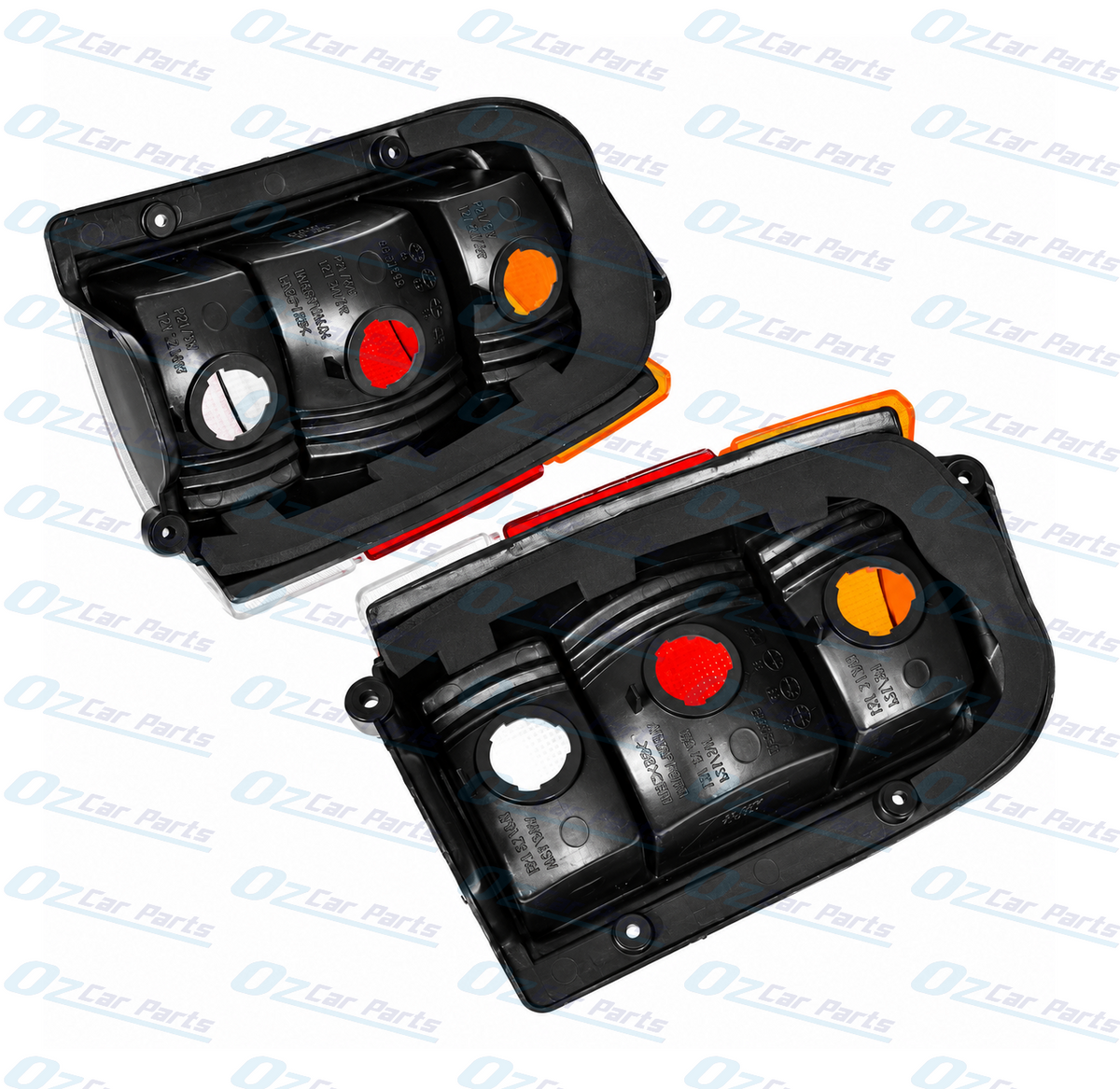 Tail Light Pair Smokey for Holden Commodore VN VG VP VR VS Ute Wagon