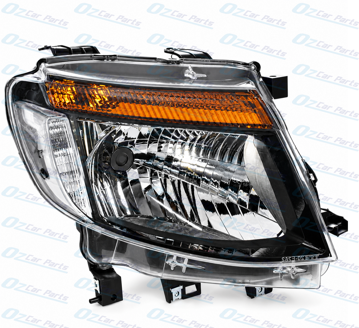 Right Headlight Black for Ford Ranger PX Series 1