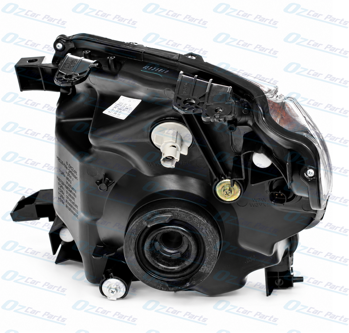 Right Headlight Black for Ford Ranger PX Series 1