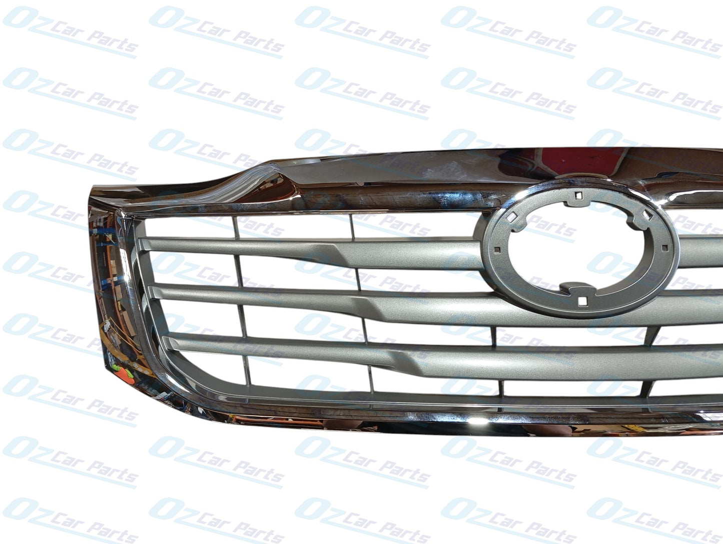 Front Grille Grey and Chrome for Toyota Hilux 2011 - 2015
