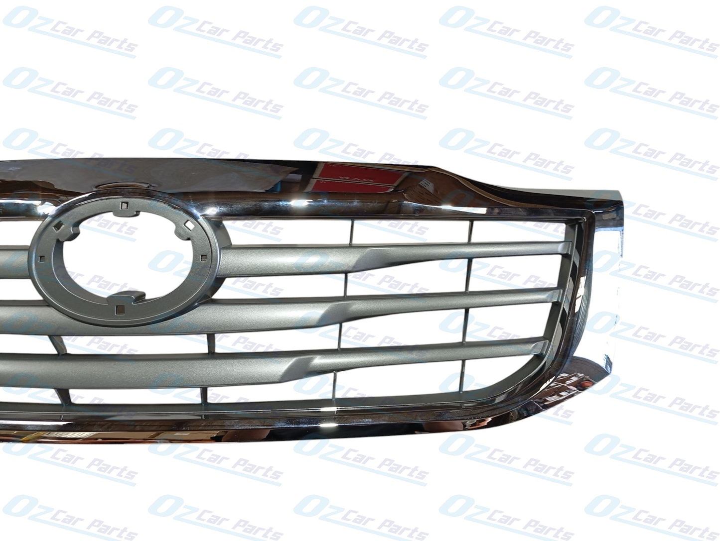 Front Grille Grey and Chrome for Toyota Hilux 2011 - 2015