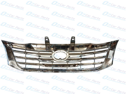 Front Grille Grey and Chrome for Toyota Hilux 2011 - 2015