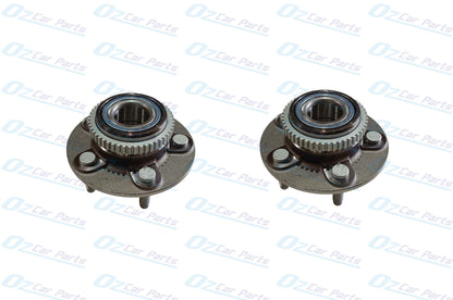 Front Wheel Bearing Hub Pair for Ford Falcon AU BA BF Territory SX SY 2WD