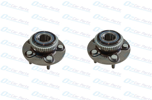 Front Wheel Bearing Hub Pair for Ford Falcon AU BA BF Territory SX SY 2WD