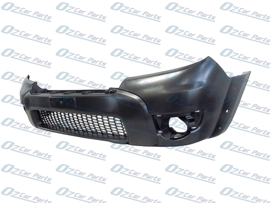 Front Bumper Bar Unpainted with Flare Holes for Ford Ranger PK 09-11