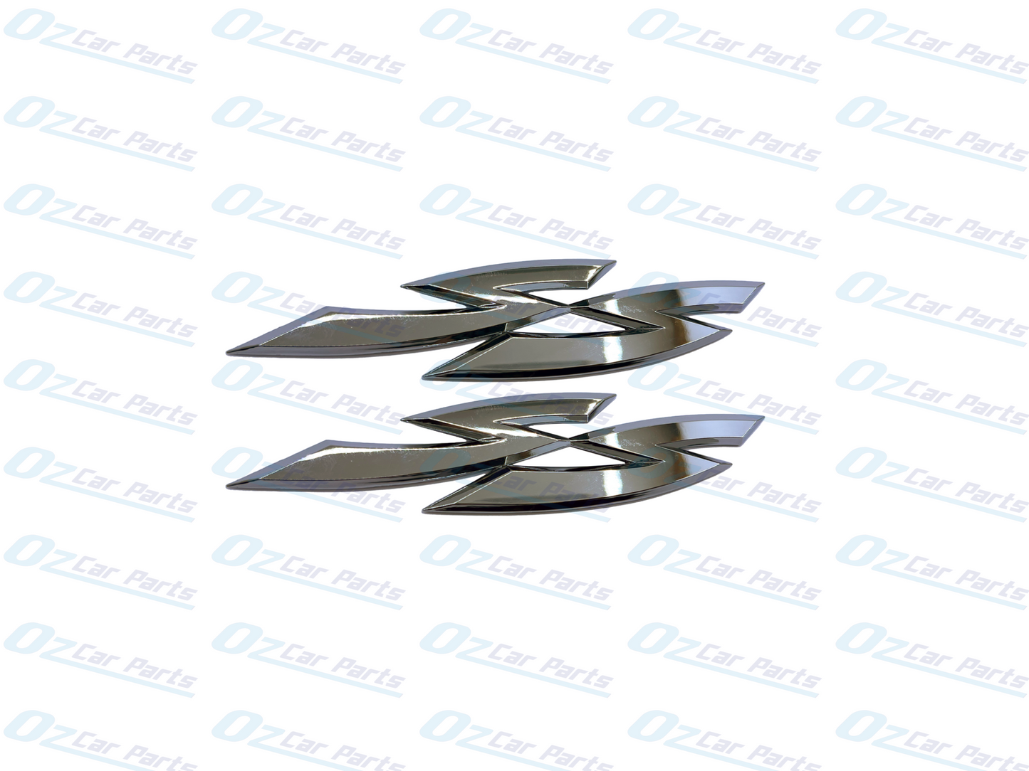 Chrome Side SS Badge Pair Emblem for Holden Commodore VY VZ SS Sedan Wagon Ute