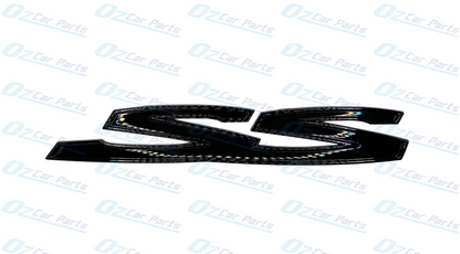 Single Gloss Black Side SS Badge Emblem for Holden Commodore VE VF SS SV8 Sedan Wagon Ute
