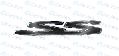 Grey Chrome Side SS Badge Emblem for Holden Commodore VE VF SS SV8 Sedan Wagon Ute