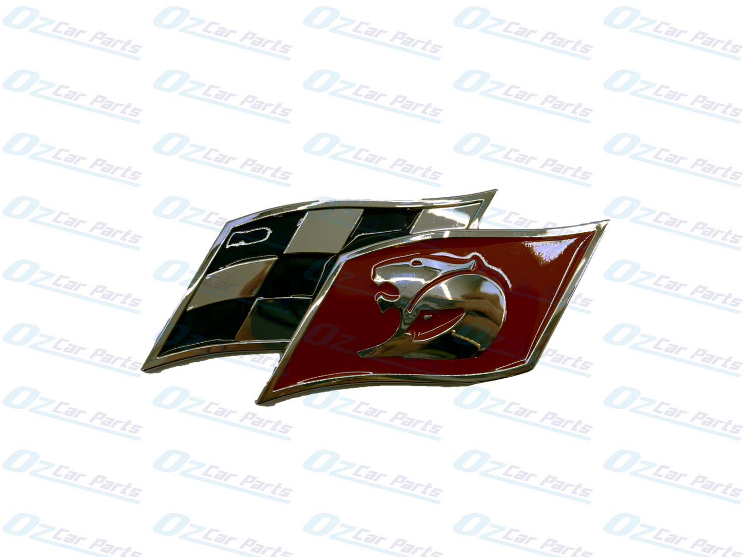 Red HSV Racing Flag Badge Emblem for Holden Commodore V8 SV6 SS SV8 GTS R8 Maloo
