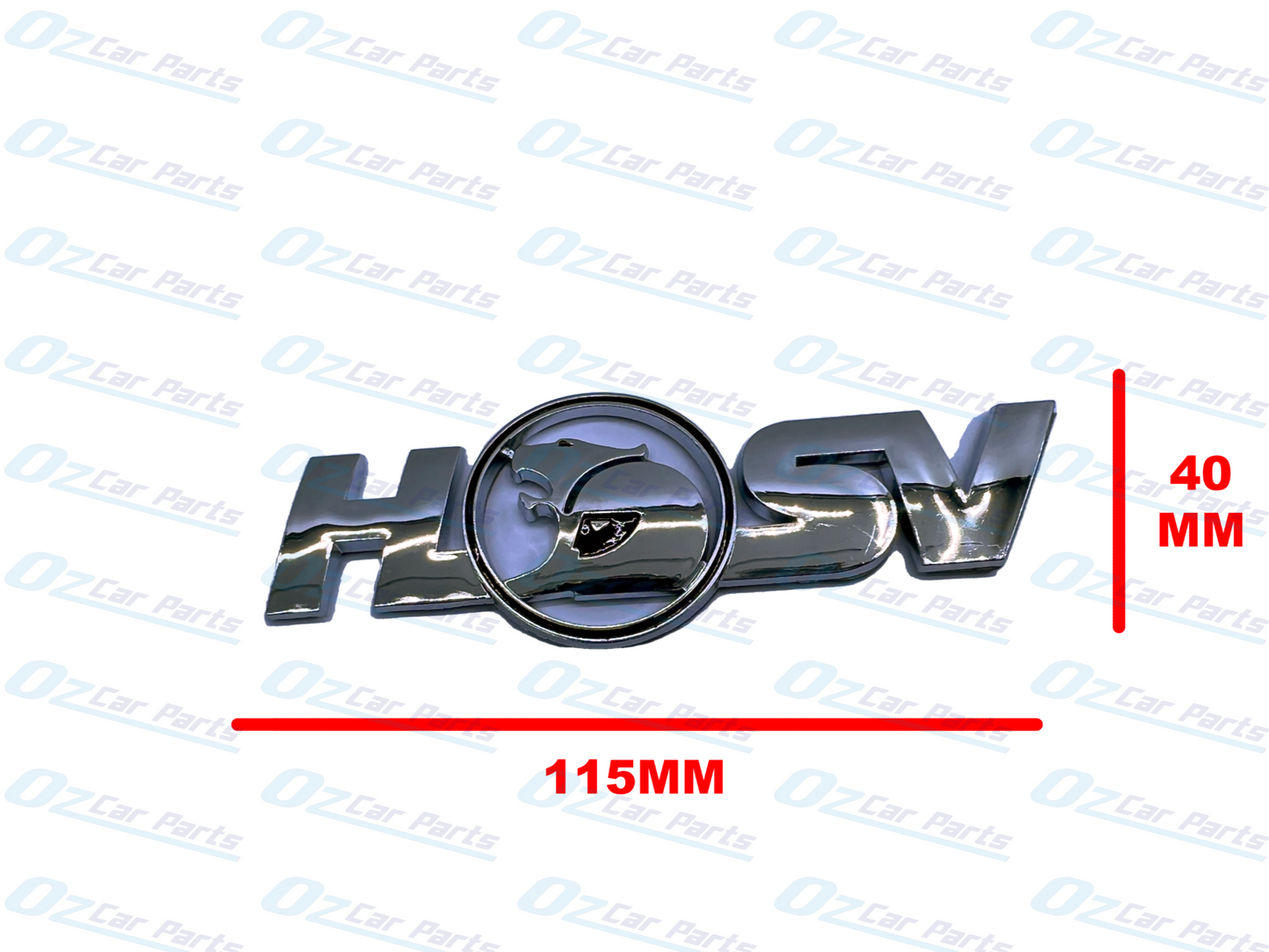 Chrome HSV Badge Emblem for Holden Commodore VR VS VT VX VY VZ VE VF GTS R8