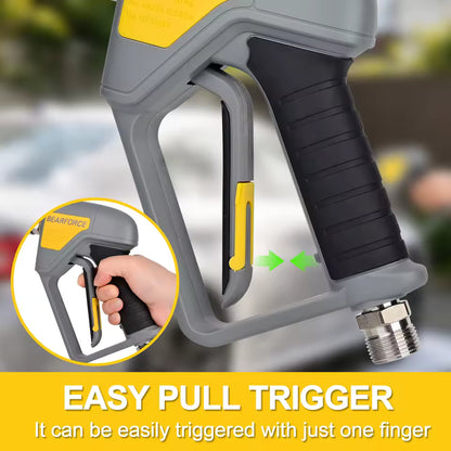 BEAR FORCE | High Pressure Short Washer Trigger Swivel Gun 3/8" Quick Connect