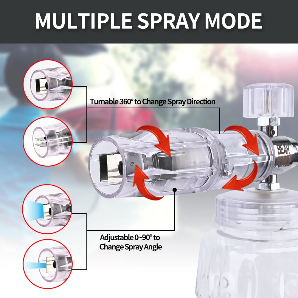 OCP Foam Cannon Kit | Foam Cannon + Nv SNOW pH Neutral Snow Shampoo