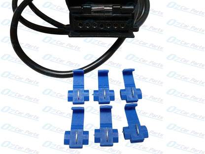 Trailer Towbar Boat Universal Wiring Kit Harness 7 Pin Flat Plug