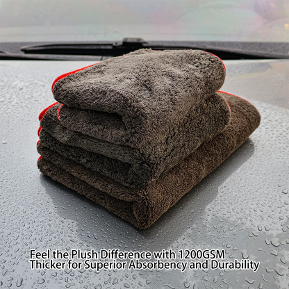 AUTOBRIGHT | Premium Microfibre Car Drying Towel 1200GSM 60x40cm
