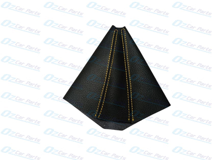 Auto Gear Shift Leather Boot Yellow Stitch for Holden Commodore VY VZ WK WL 2002 - 2007