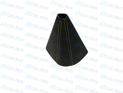 Auto Gear Shift Leather Boot Yellow Stitch for Holden Commodore VY VZ WK WL 2002 - 2007