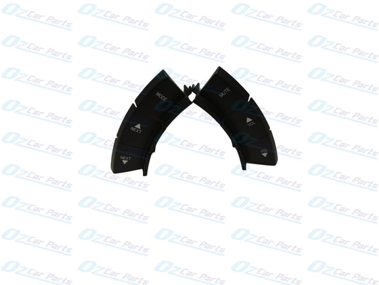 Steering Wheel Switch Buttons Set Black for Holden Commodore VY VZ WK WL