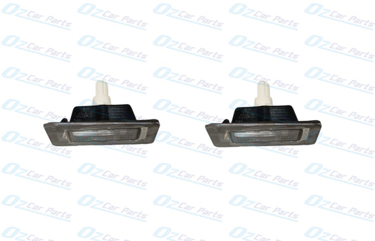 Boot lid Number Plate Lights Pair Genuine for Holden Commodore VE 2006 - 2013