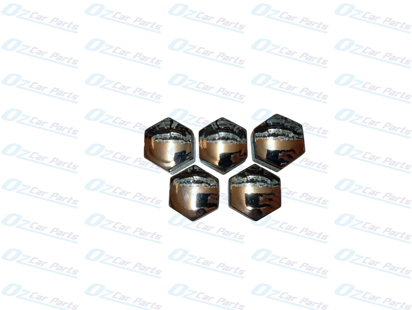 Wheel Nut Covers Chrome Set of 5 Genuine for Holden Commodore VE VF WM
