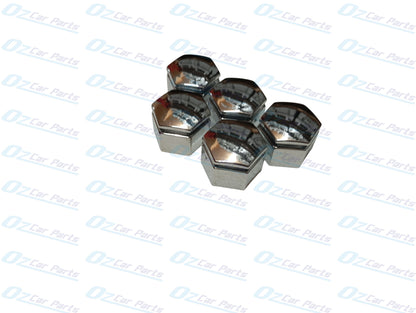 Wheel Nut Covers Chrome Set of 5 Genuine for Holden Commodore VE VF WM