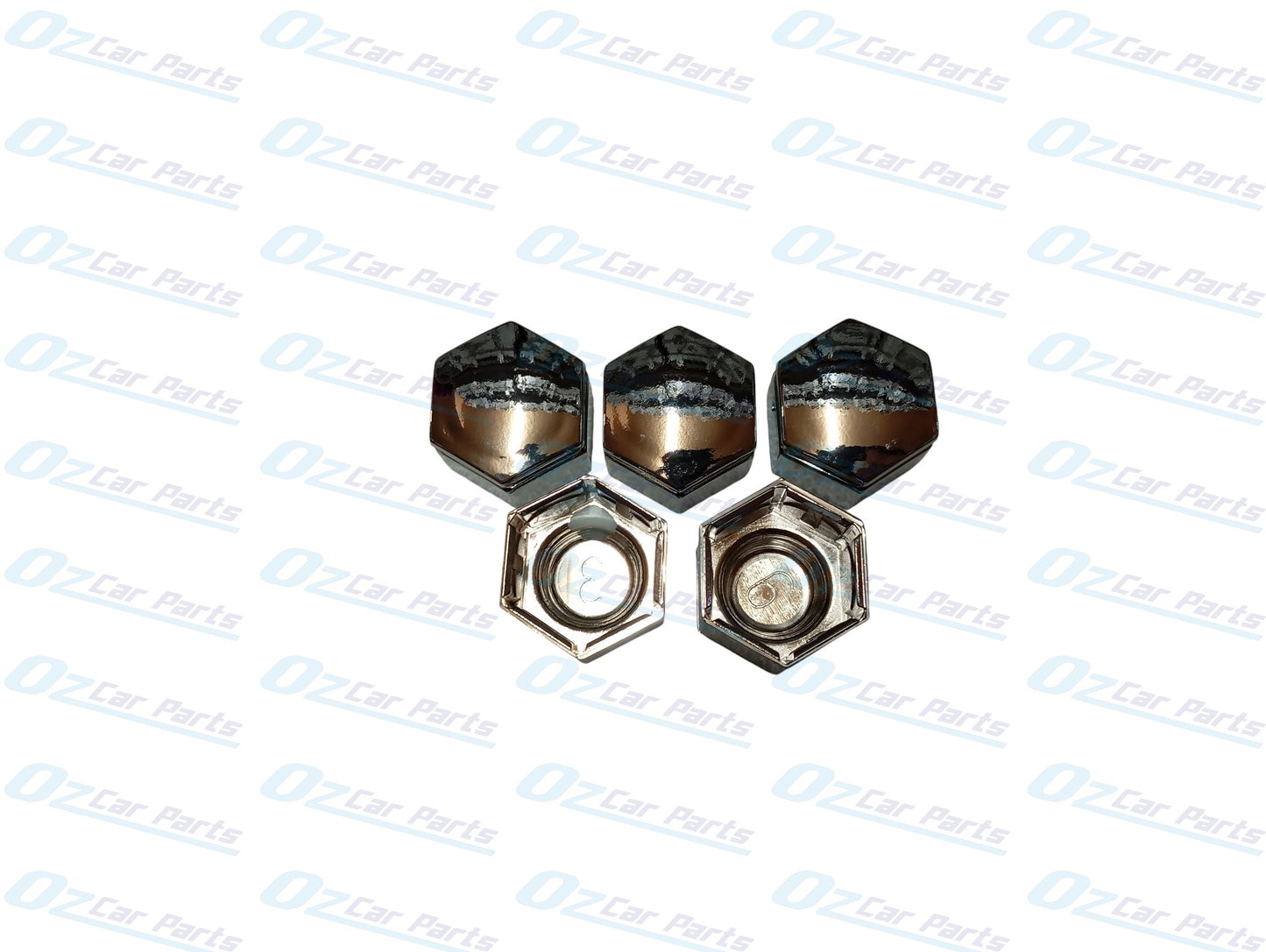 Wheel Nut Covers Chrome Set of 5 Genuine for Holden Commodore VE VF WM