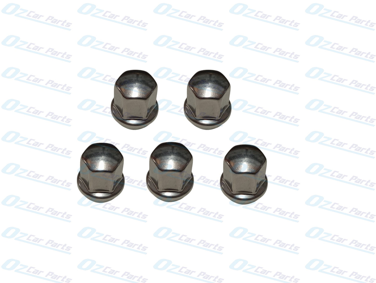 Wheel Nuts Chrome Set of 5 Genuine for Holden Commodore VE VF SS SV6 WM WN