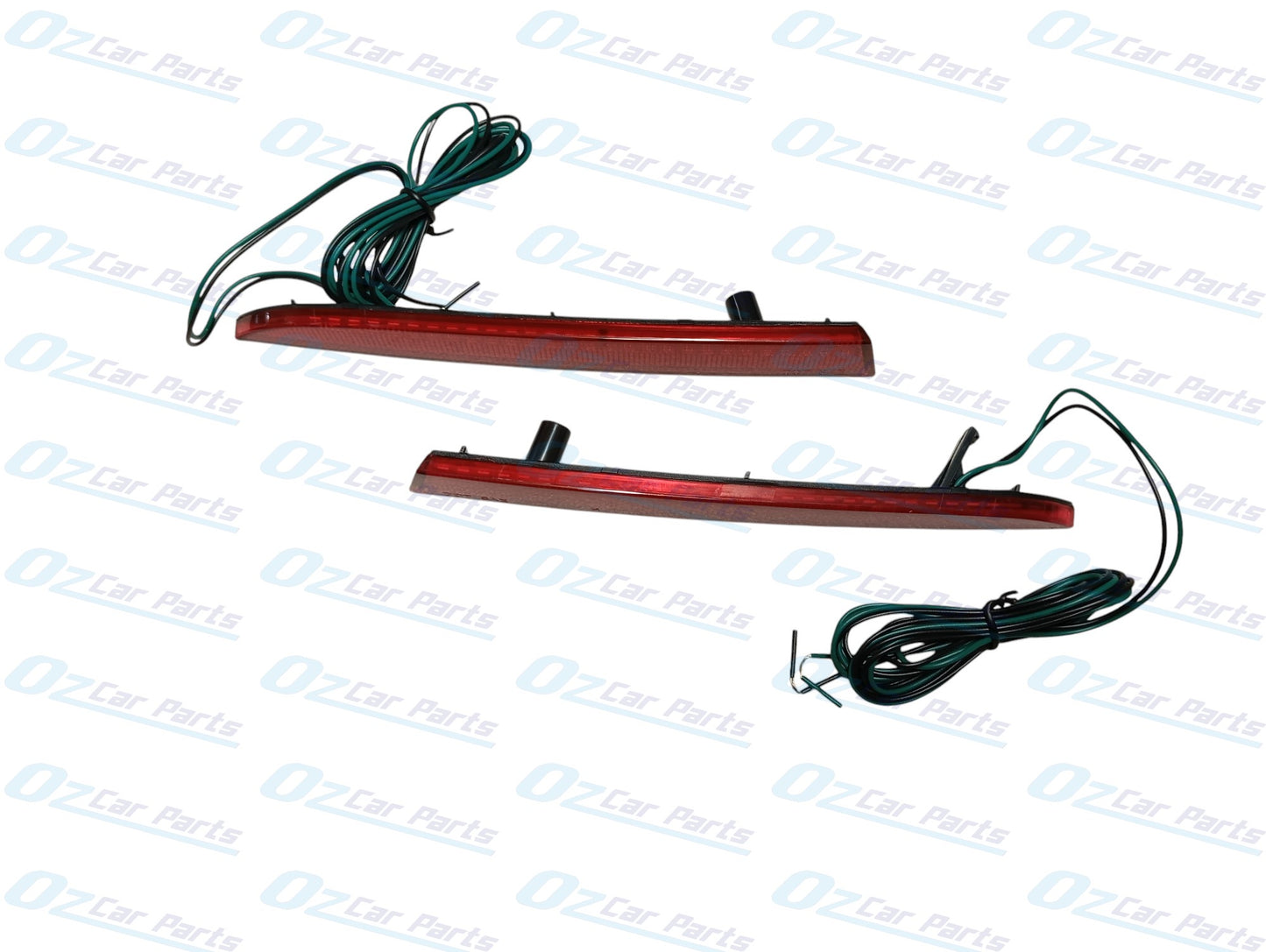 LED Red Rear Reflectors Pair for Holden Commodore VE VF SS SV6 SV8 SSV Sedan Wagon