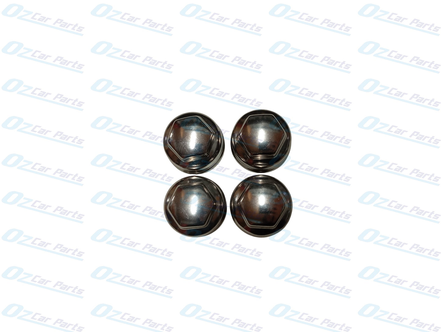 Lock Nute Covers Plastic Chrome Set of 4 Genuine for Holden Commodore VF VN 2013 - 2017