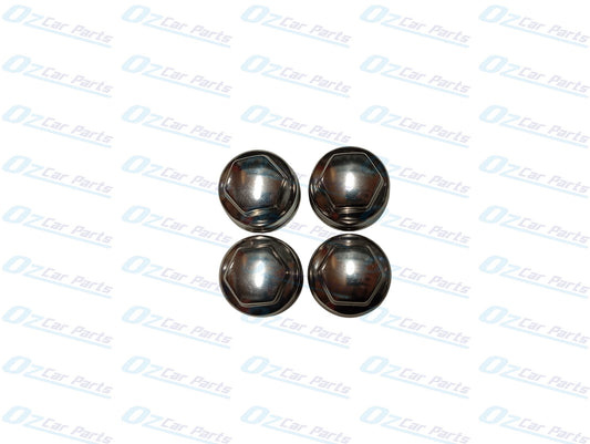 Lock Nute Covers Plastic Chrome Set of 4 Genuine for Holden Commodore VF VN 2013 - 2017