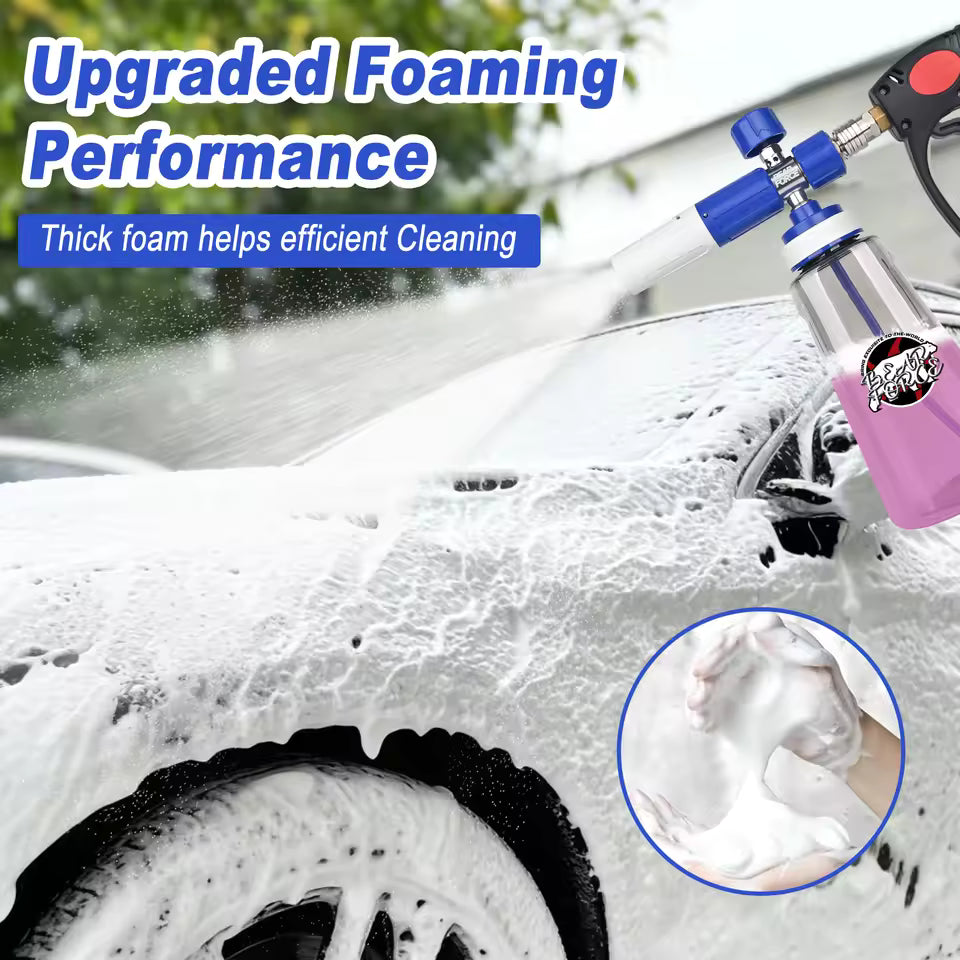 BEAR FORCE | Pressure Washer Foam Cannon V2 1/4” Quick Connector