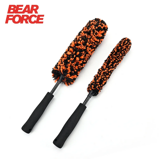 BEAR FORCE | Wheel Rim Cleaning Microfibre Bendable Brush Set