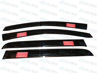 Weathershield Slimline Black Set of 4 Genuine for Holden Acadia 2018 - 2020