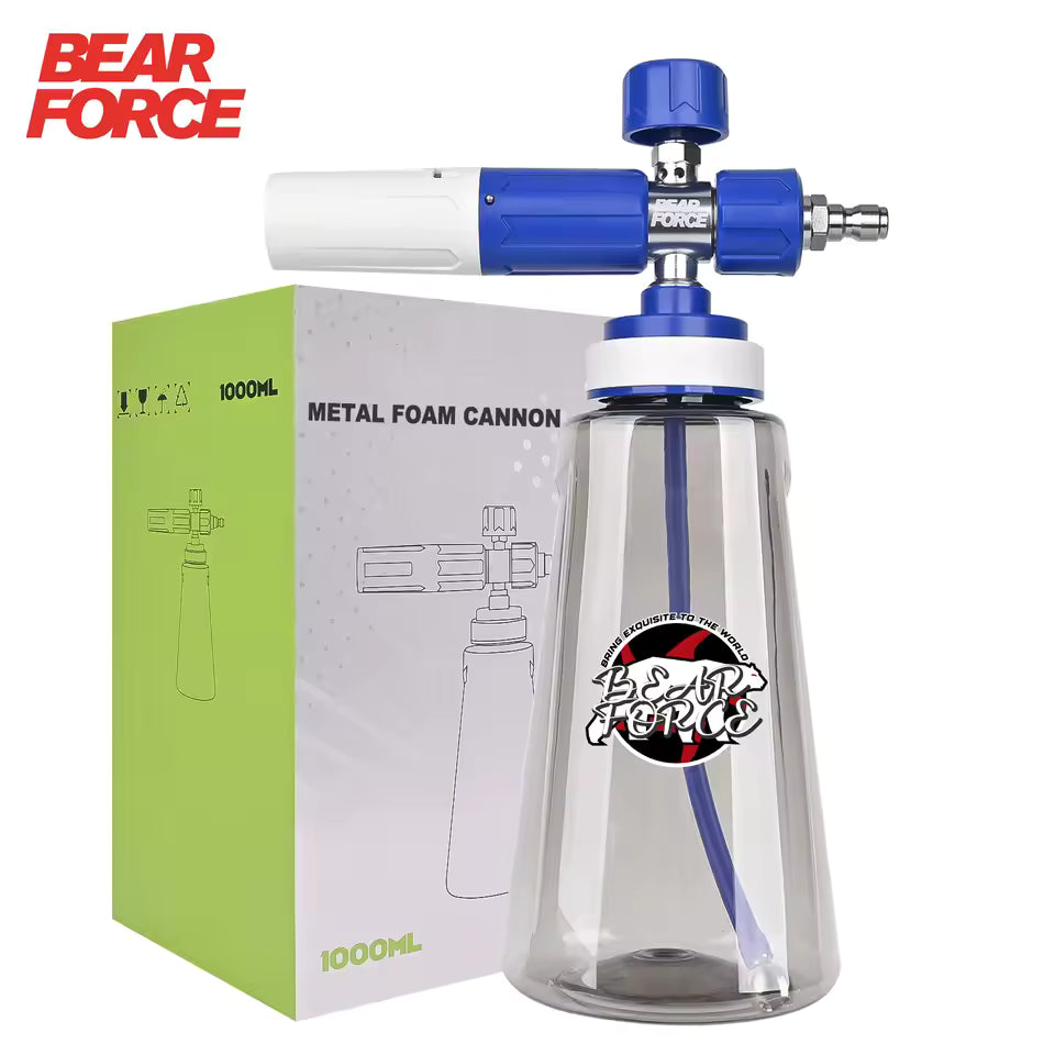 BEAR FORCE | Pressure Washer Foam Cannon V2 1/4” Quick Connector