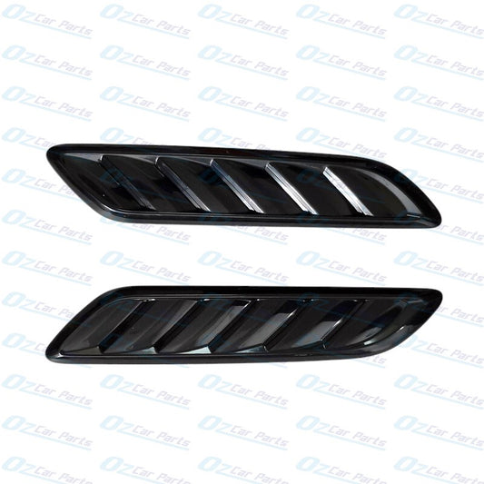 Universal Plastic Bonnet Vent Scoop Fit Pair for any Car with Flat Bonnet