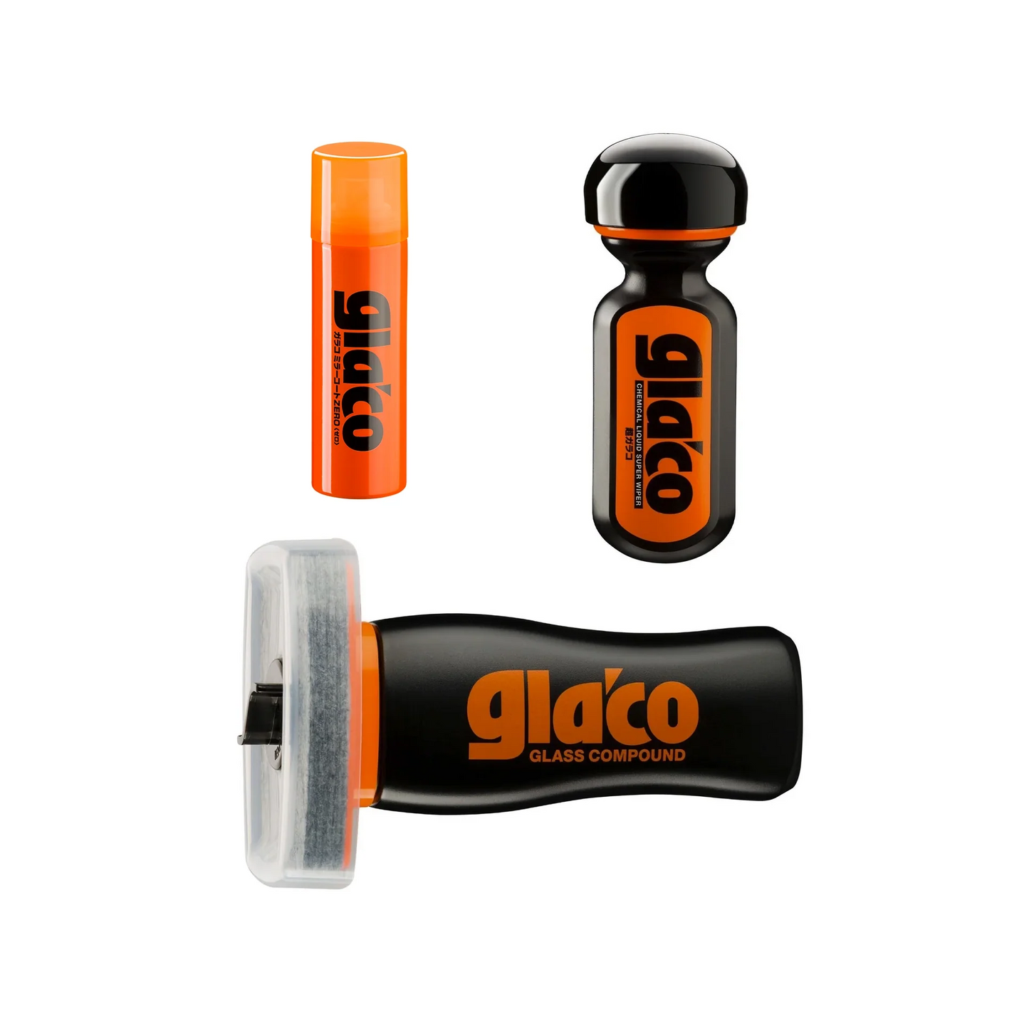 Soft99 | Glass & Mirror Coating Bundle Ultra Glaco + Glass Compound + Mirror Coat