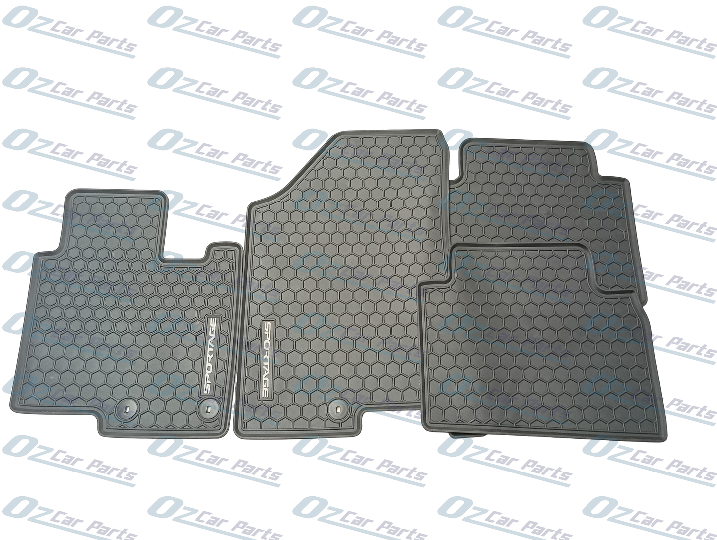 Rubber Floor Mat Set of 4 Genuine for Kia Sportage NQ5 from 2021 - On
