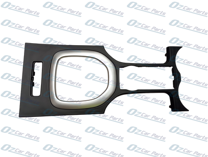 Gear Surround Centre Console Trim Black with Silver Ring for Holden Commodore VE