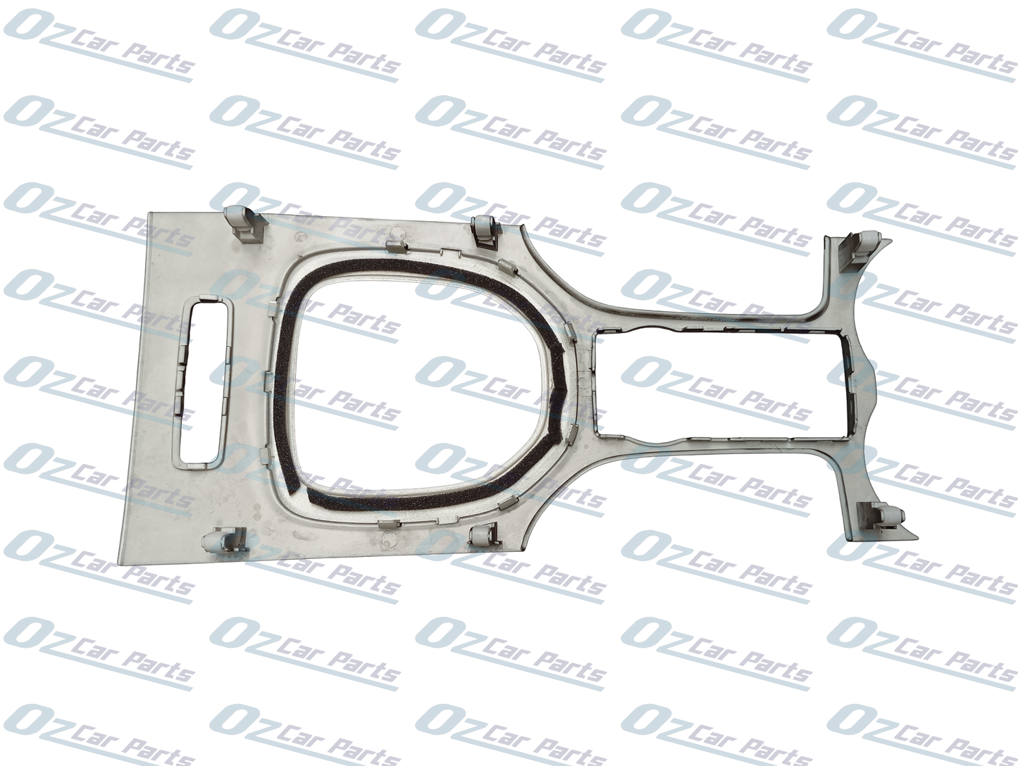 Gear Surround Centre Console Trim Black with Silver Ring for Holden Commodore VE