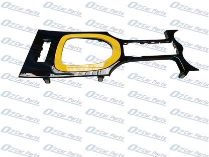 Gear Surround Centre Console Trim Black with Yellow Ring for Holden Commodore VE