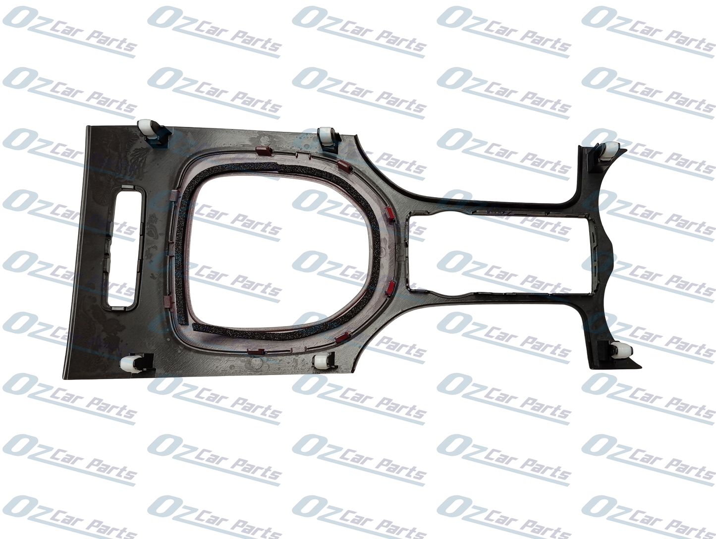 Gear Surround Centre Console Trim Shiny Black with Red Ring for Holden Commodore VE