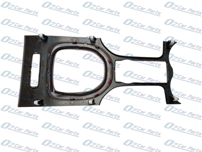 Gear Surround Centre Console Trim Shiny Black with Red Ring for Holden Commodore VE